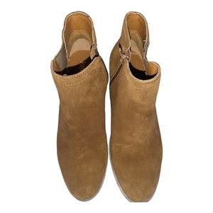 Kensie Brown Suade Boots Garry Size 8.5